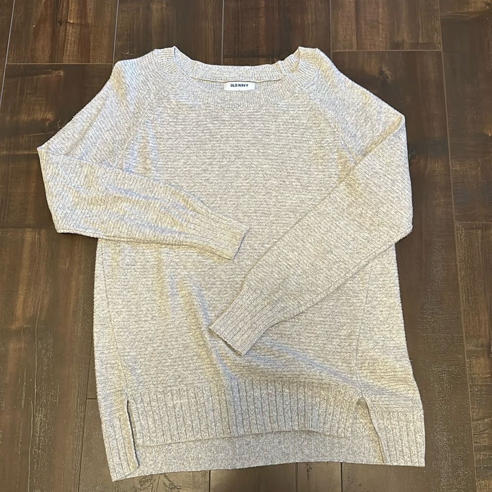 Grey Knit Sweater
